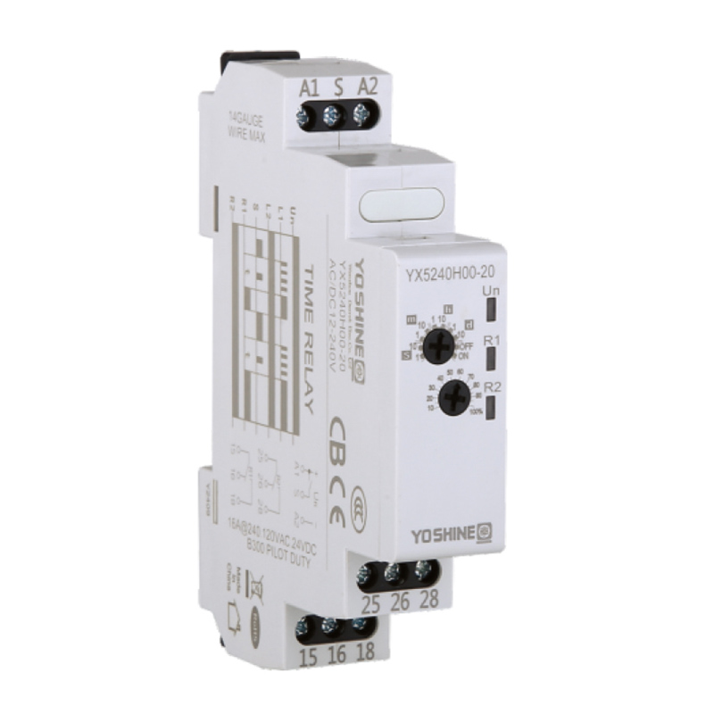 单触发单时间延时接通继电器