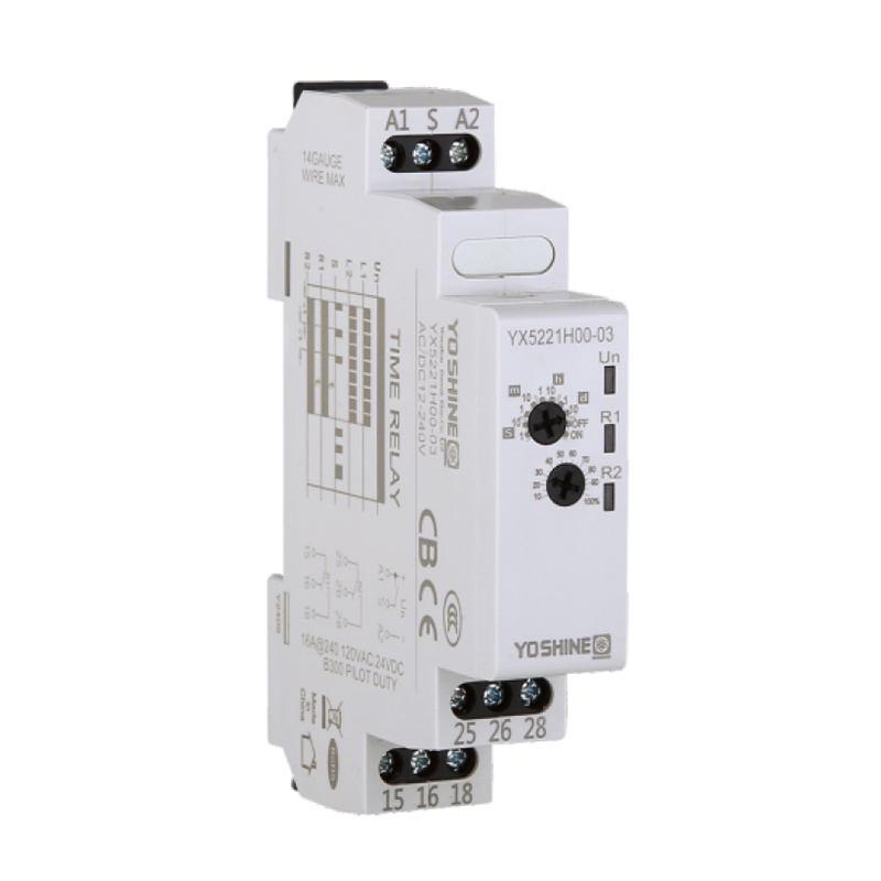 单触发单时间延时断开继电器