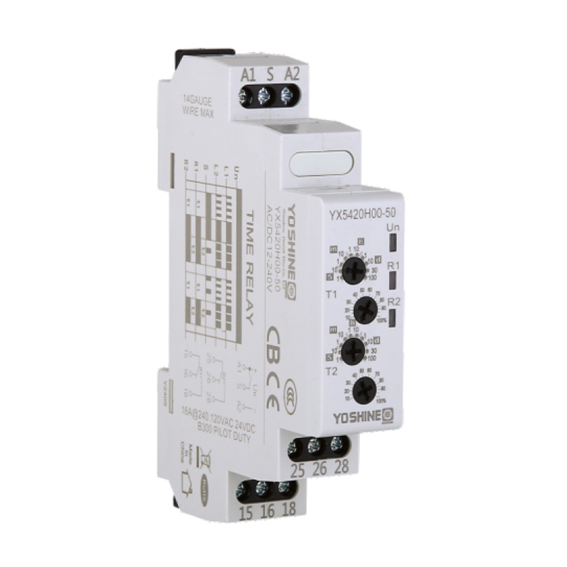 双触发双时间延时接通/延时断开继电器